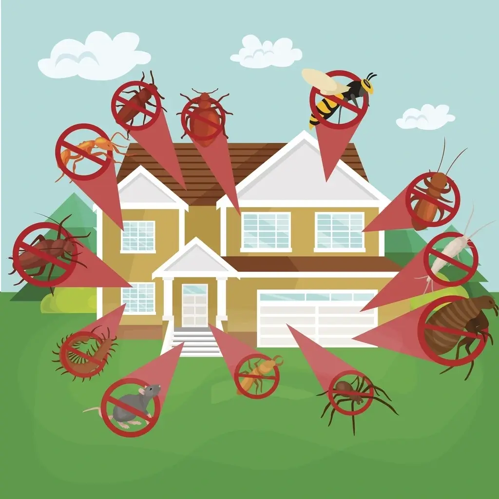 Graphic of pest control