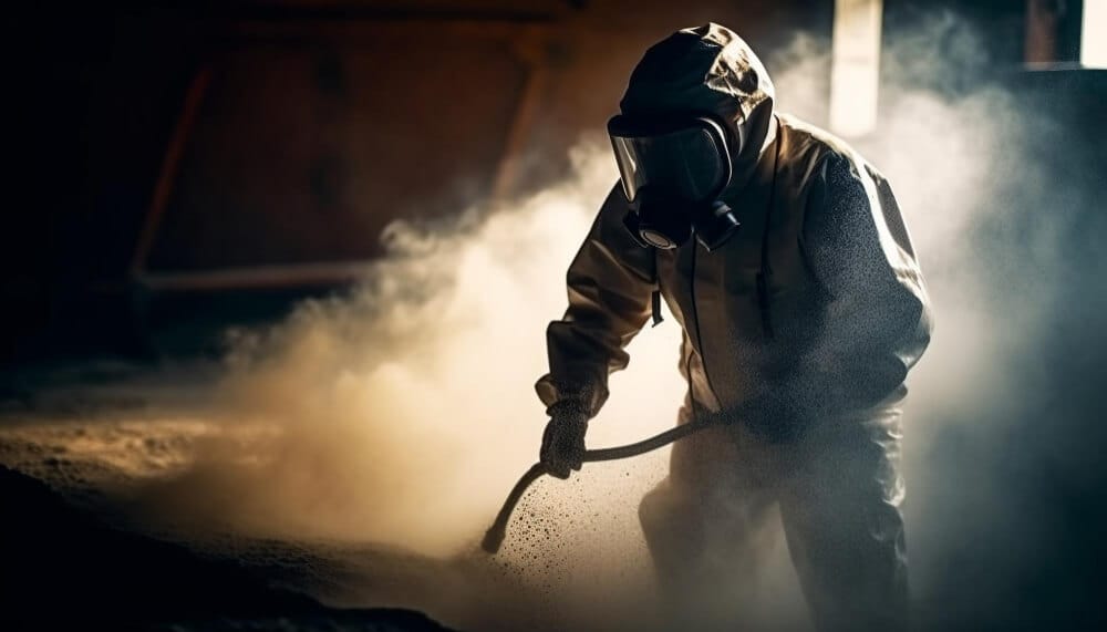 ant control professional at work using equipment ant control professional at work using equipment
